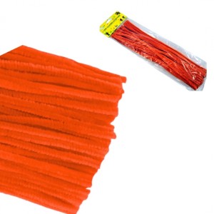 DRUCIKI DEKORACYJNE 30szt POMARAŃCZOWE