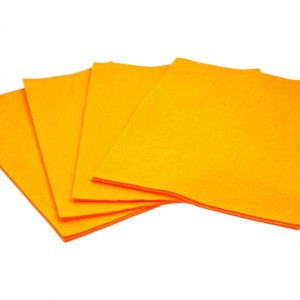 FILC DEKORACYJNY 30x40cm J.POMARAŃCZOWY 10szt