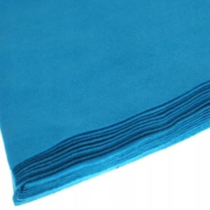 FILC DEKORACYJNY 30x40cm NIEBIESKI 10szt