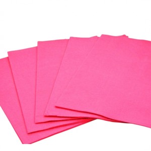 FILC DEKORACYJNY 30x40cm RÓŻOWY 10szt