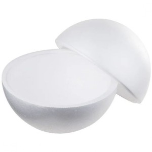 KULE STYROPIANOWE 150mm OTWIERANE 6szt