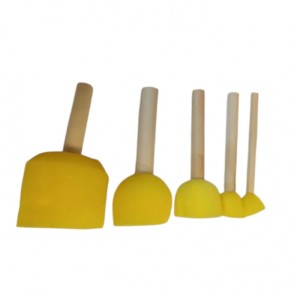 PĘDZLE GĄBKOWE ZESTAW