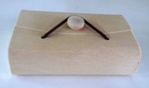 PUDEŁKO DREWNIANE 10,5x7x3 cm