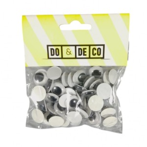 RUCHOME OCZY 15mm 60szt 0221