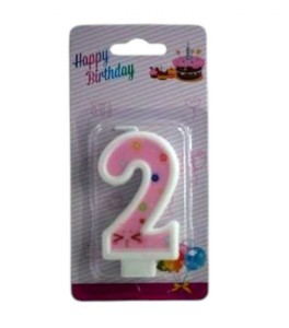 ŚWIECZKI CYFERKI "2"