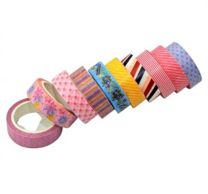 TAŚMA OZDOBNA SAMOP. PAPER 1,5cm/10m 10szt