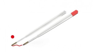 WKŁAD TYPU ZENITH PLASTIK CZERWONY 1szt