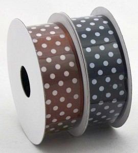 WSTĄŻKA KROPKI 25mm/2,7m