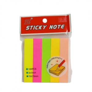 ZAKŁADKI INDEKSUJĄCE 76x15 5kolorów