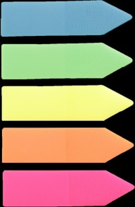 ZAKŁADKI INDEKSUJĄCE STRZAŁKI