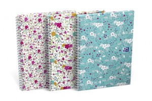 KOŁONOTATNIK OXFORD FLORAL A6 50K KR