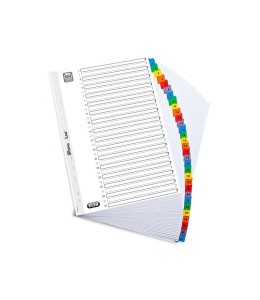 PRZEKŁADKI KARTONOWE A4 MYLAR Z KOLOR. NUMERYCZNE 1-31