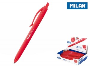 Długopis MILAN P1 TOUCH czerwony