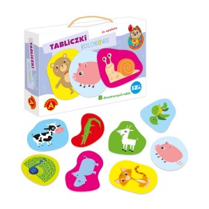 Sówka Mądra Główka - Tabliczki Kolorowe