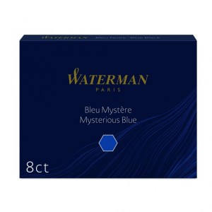 NABOJE WATERMAN STD CZARNO-NIEB. 8szt S0110910