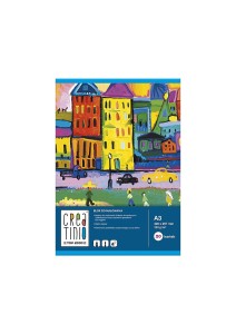 BLOK DO MALOWANIA CREATINIO, A4 20K 120G