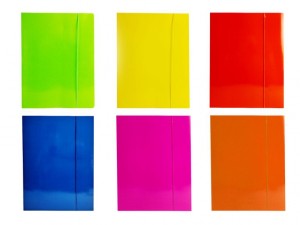 TECZKA A4 Z GUMKĄ PANTONE