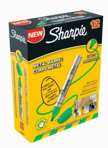 MARKER PERM. MET SMALL ŚCIĘTY ZIELONY C 1-4 1szt