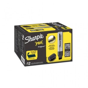 MARKER PERM. MET LARGE ŚCIĘTY CZARNY C 14,8 1szt