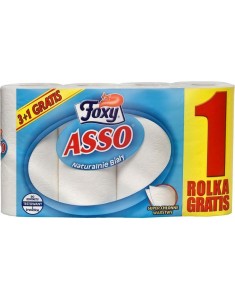 FOXY RĘCZNIK PAPIEROWY 3+1 ASSO BIAŁY