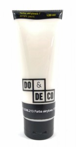 FARBA AKRYLOWA 120ml PERŁOWA BIAŁA 213