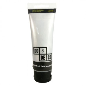 FARBA AKRYLOWA 120ml SREBRNA 142