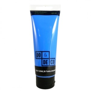 FARBA AKRYLOWA 120ml ULTRAMARYNA 38