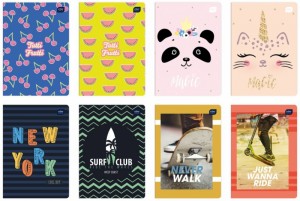 Zeszyt A5 32 = UV mix wzorów 10 szt