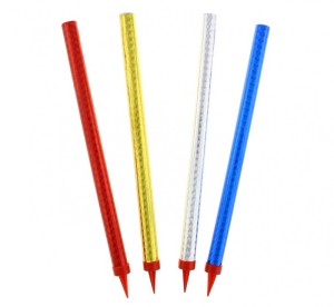 Fontanny party holograficzne - 25 cm / 4 szt.