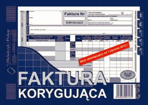Faktura korygująca