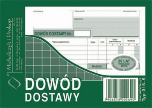Dowód dostawy