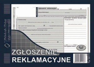 Zgłoszenie reklamacyjne