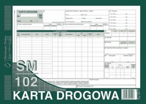 Karta drogowa - samochód ciężarowy