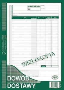 Dowód dostawy