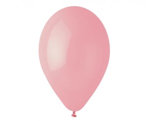 Balon G90 pastel 10" - "różowy jasny" / 100 szt