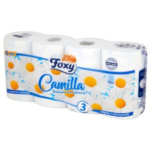 FOXY PAPIER TOALETOWY 8SZT. RUMIANEK