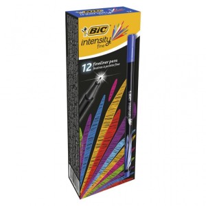 BIC Intensity Fine Cienkopisy niebieski 1 szt