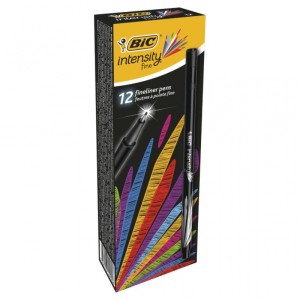BIC Intensity Fine Cienkopisy czarny 1 szt