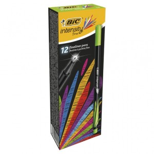 BIC Intensity Fine Cienkopisy jasny zielony 1 szt