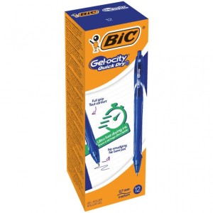 BIC Gel-ocity Quick Dry Długopis żelowy niebieski 1 szt