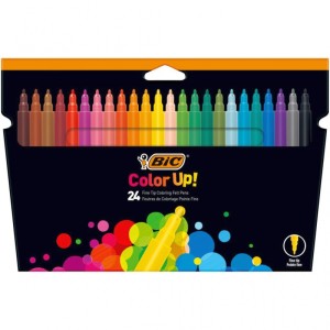 BIC Color Up Flamastry 24 kolory