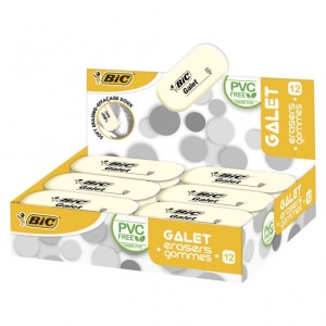 BIC Galet Gumka Pudełko 12 szt