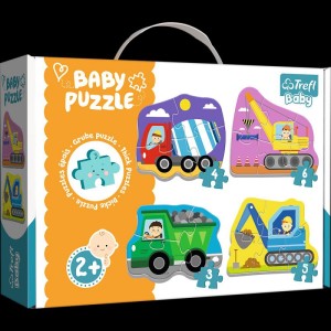 36072 Baby Classic - Pojazdy na budowie / Trefl Baby