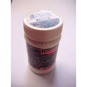 PENTART PASTA PĘKAJACA 100ml SREBRNA