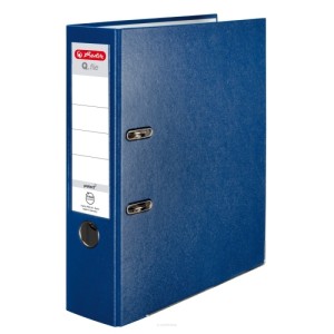 SEGREGATOR A4 8cm Q.FILE PP NIEBIESKI