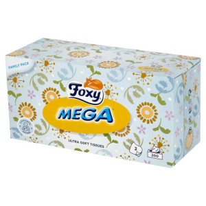 FOXY CHUSTECZKI HIGIENICZNE MEGA 200SZT.