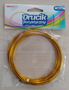DRUCIK FLORYSTYCZNY 3M DF1 ZŁOTY