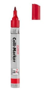 PISAK COLLI-MARKER WODOODP. 1-4mm CZERWONY