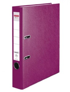 SEGREGATOR A4 5cm Q.FILE PP JAGODOWY