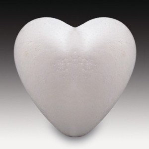 SERCE STYROPIANOWE 60mm 20szt /60/